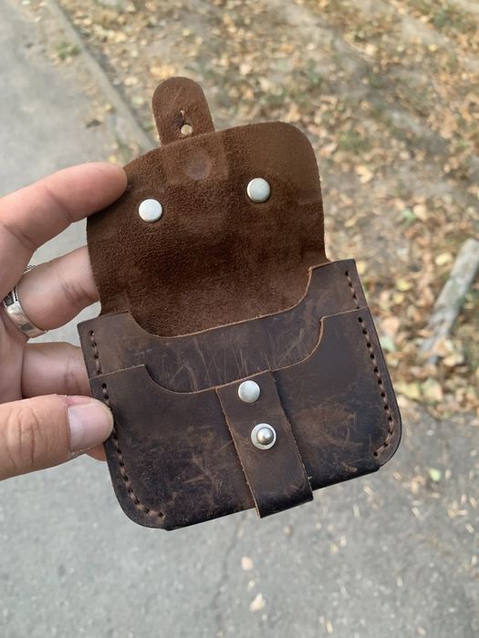 Картхолдер / Мини-кошелек | Натуральная кожа | Ручная работа