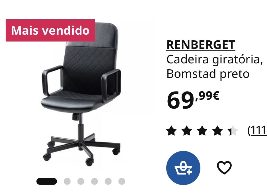 Cadeira de Secretária/Escritório