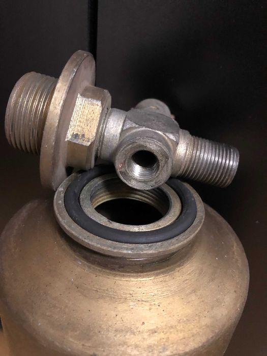 Ресивер толстостенный , емкость под масло , воздух , силикоген