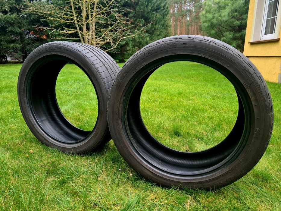 2 x opony Bridgestone Potenza 255x40x19 lato CENA ZA 2 !