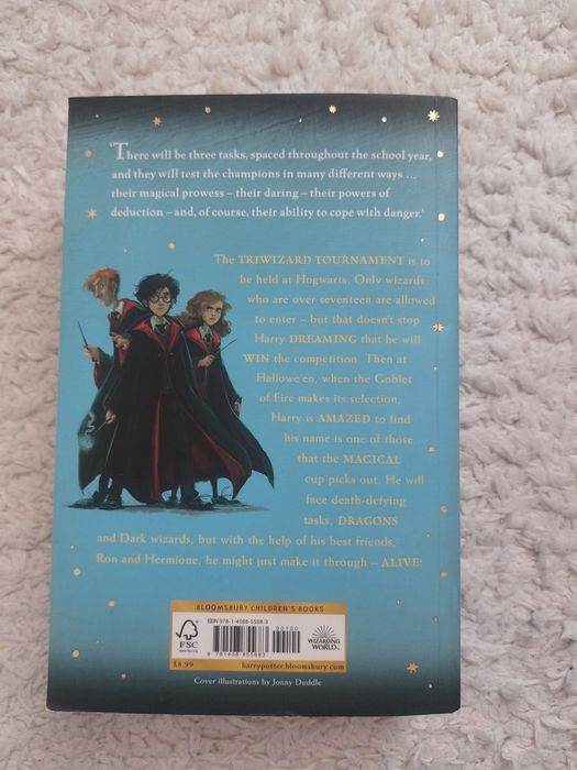 Книга Гаррі Поттер 4 частина англійською