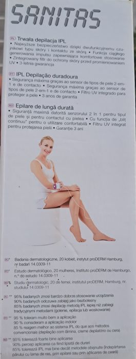 Depiladora Luz Pulsada nova