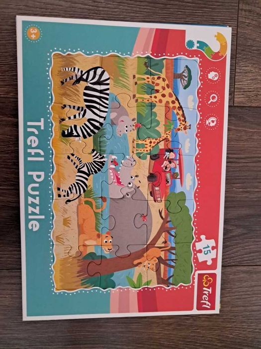 Puzzle ramkowe. Bajki