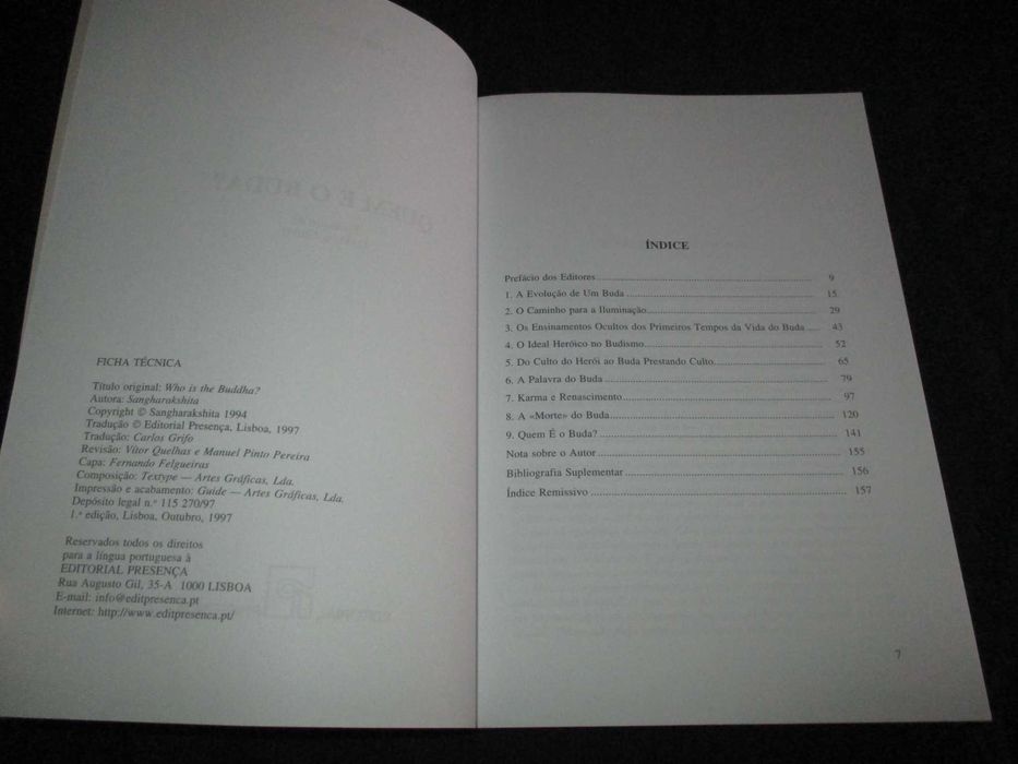 Livro Quem é o Buda? Sangharakshita