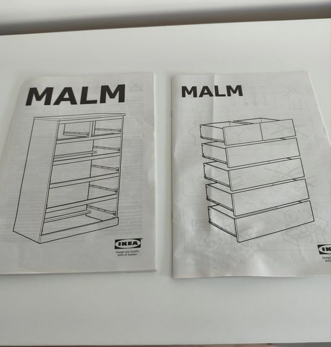 Cómoda IKEA MALM 6 Gavetas – Como Nova