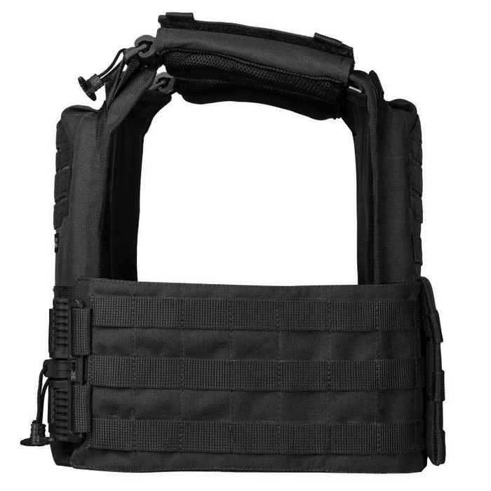 Плитоноска Ares Gen.2 Чорна (чорного кольору) Cordura. Швидкоскид.