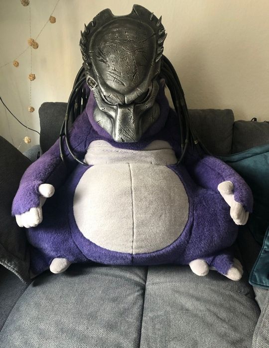 Máscara Predador 1:1 Premium com Luz