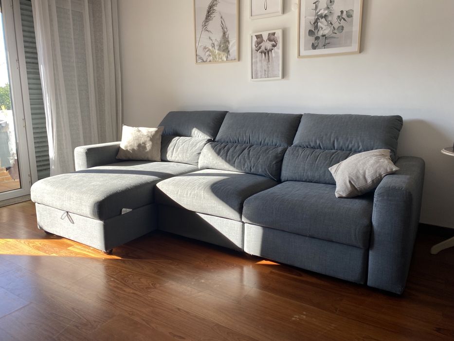 Sofá com Chaise Long IKEA Lordelo Do Ouro E Massarelos • OLX Portugal