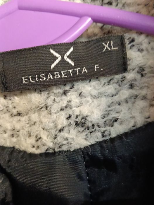 Krótki płaszczyk XL. Elisabetta Franchi