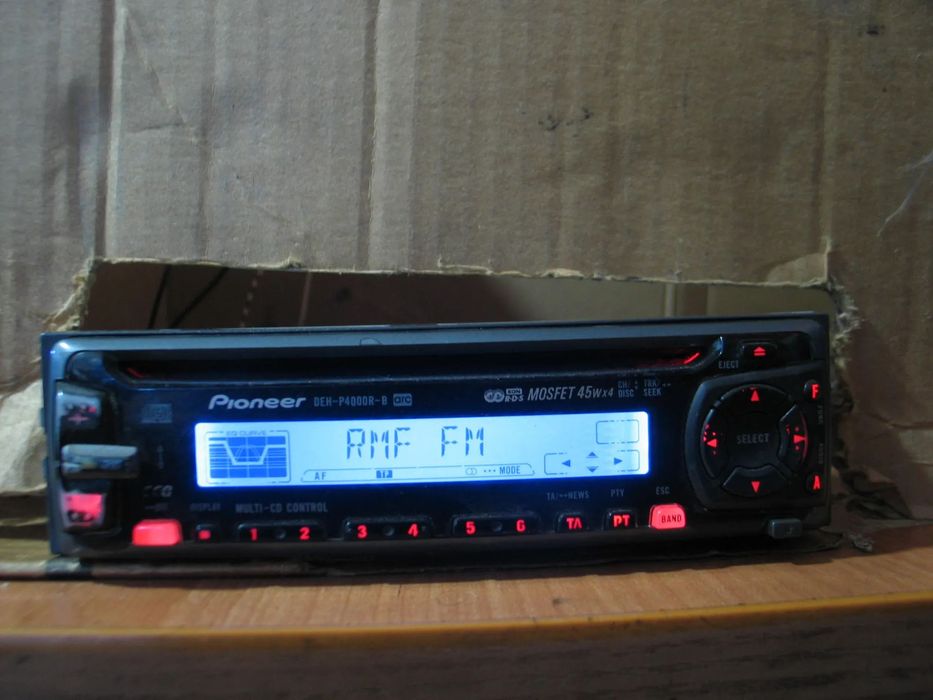 radio radioodtwarzacz Pioneer DEH-P4000R-B
