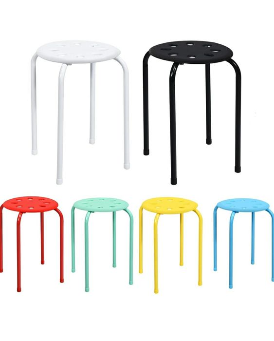 Taboret, stołek, komplet 6 szt.