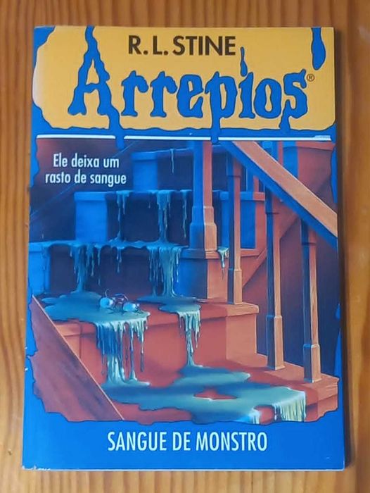 Livro Arrepios - Sangue de Monstro