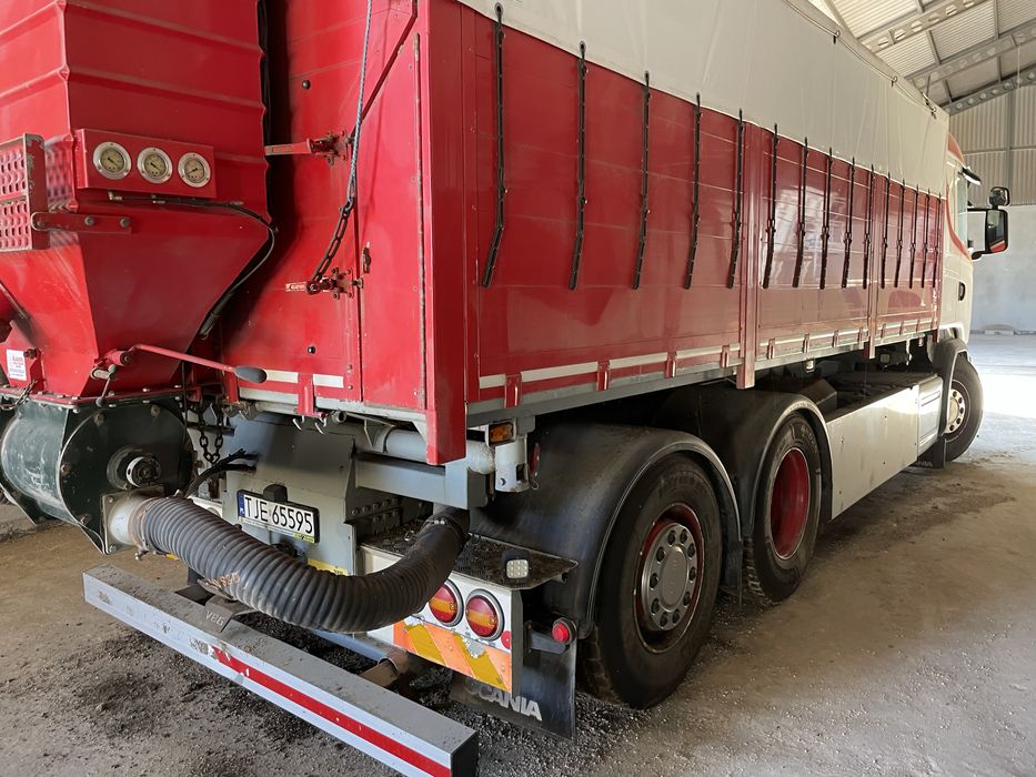 Scania v520 pompa do zboża odkurzacz