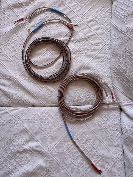 Excelentes cabos de coluna ( Eagle Cable Silver lLine )