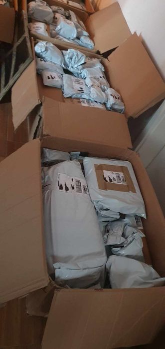 NIEODEBRANE PACZKI z sklepów w DE, #Amazon Otto eBay zwroty mix boxy #