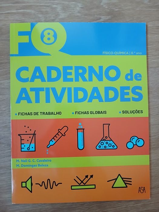 Cadernos exercícios 8 ano