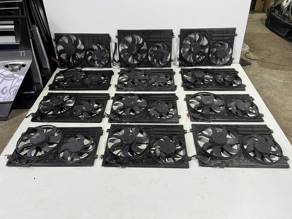 вентилятор пассат б6 б7 сс Golf 5 Touran вентилятор радиатора шкода а5