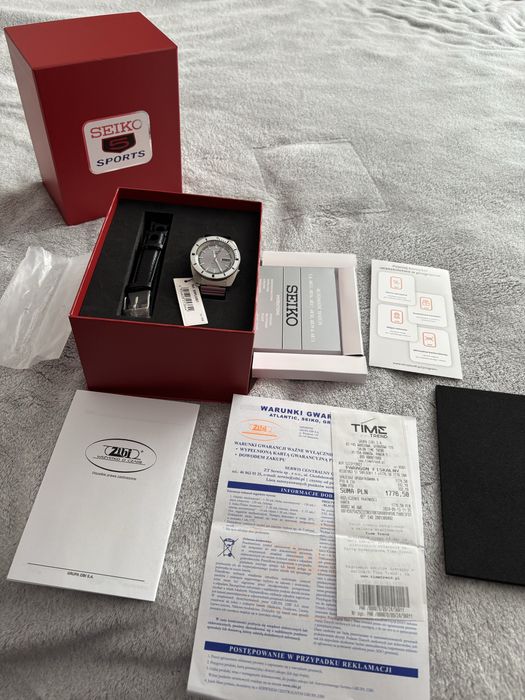 Nowy zegarek Seiko SRPL03K1