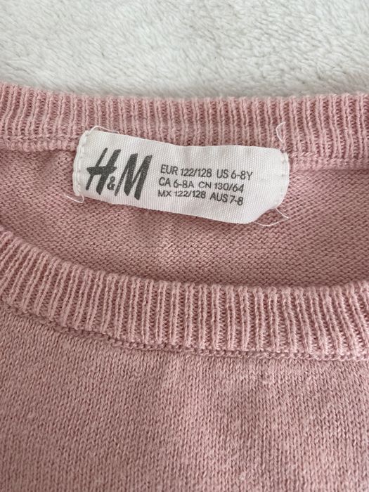 Светрик для дівчинки H&M, 7-8 років
