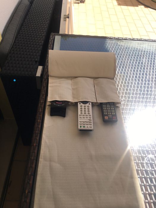 Suporte de comandos remotos  aparelhagem