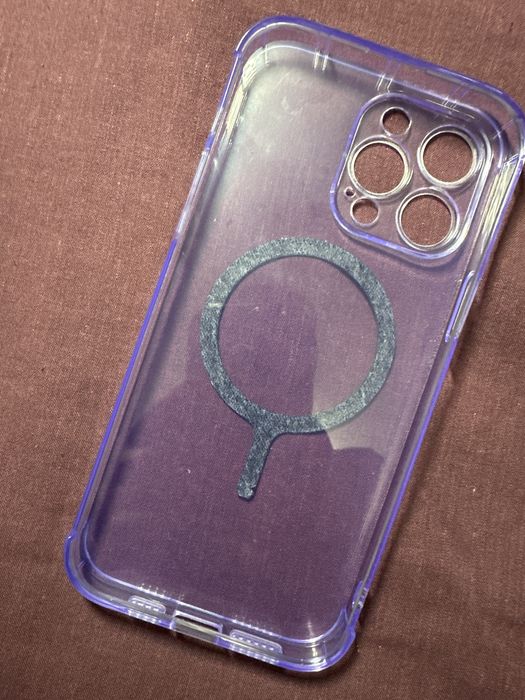 чехол iPhone 14 pro max защита камеры чохол з магнітом