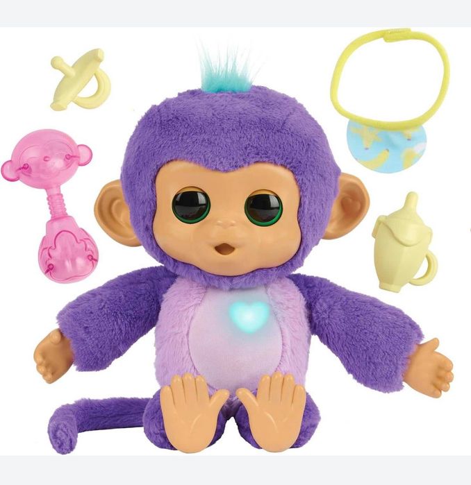 Интерактивная обезьянка Санни Fingerlings Interactive Baby Monkey