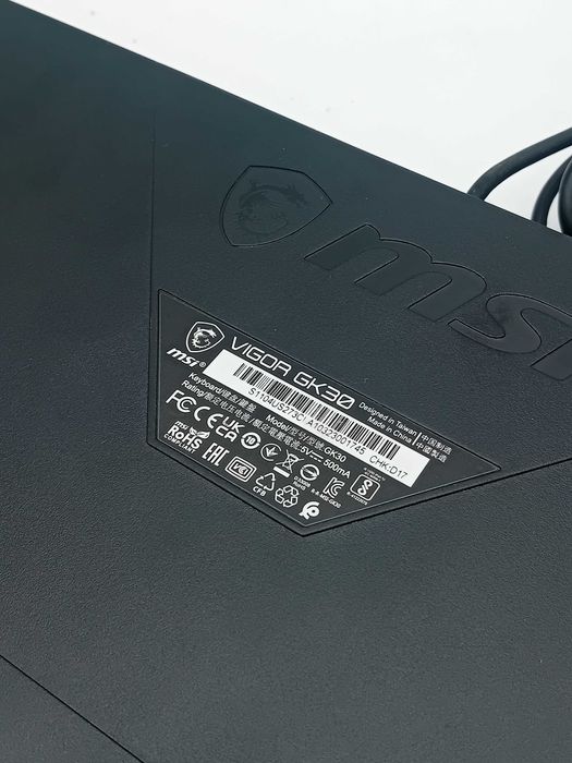Klawiatura MSI Vigor GK30 US RGB