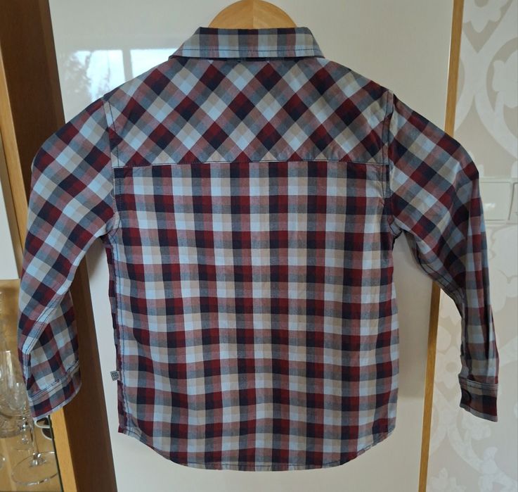 Koszule chłopięce 104cm 4lata w kratkę Rebal/ Coccodrillo - classic smart casual