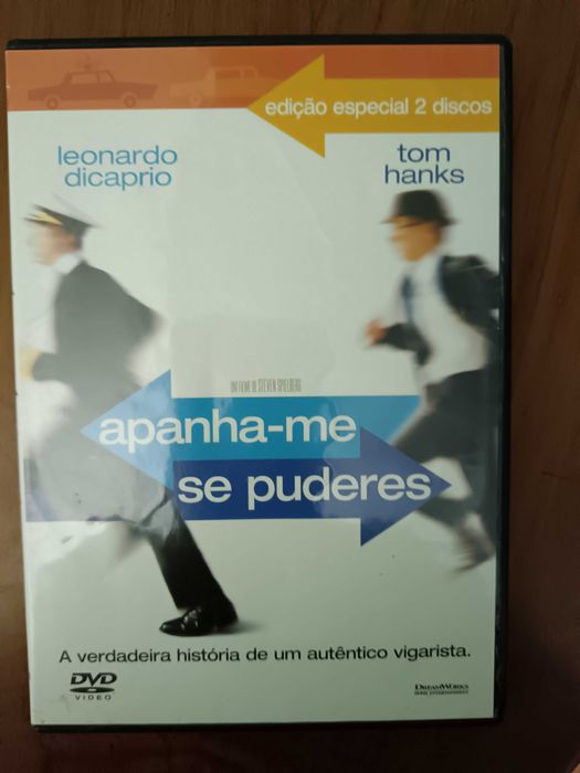 filme dvd original - apanha - me se puderes - edição dupla