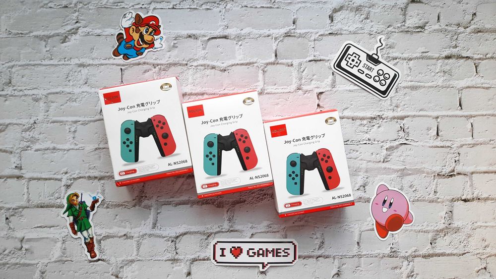 Charging Grip - зарядний пристрій для Joy-Con Nintendo Switch Type-C