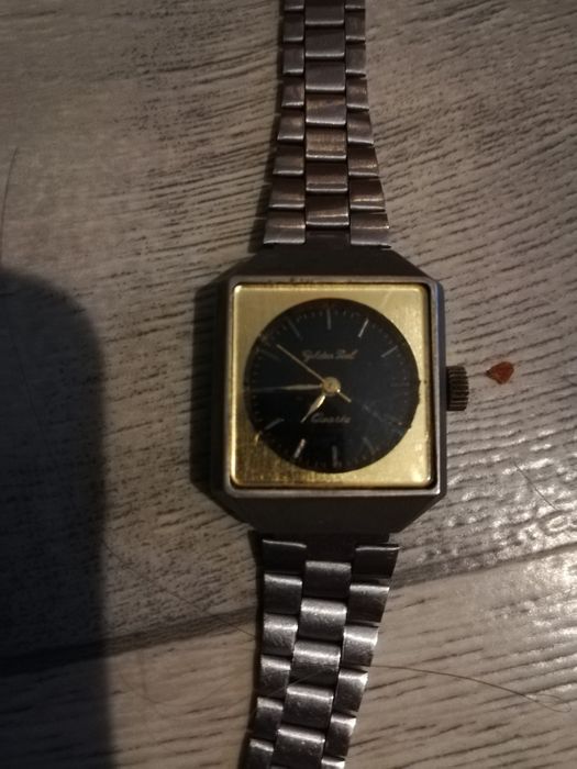 Zegarek damski na baterie bransoletka metalowa