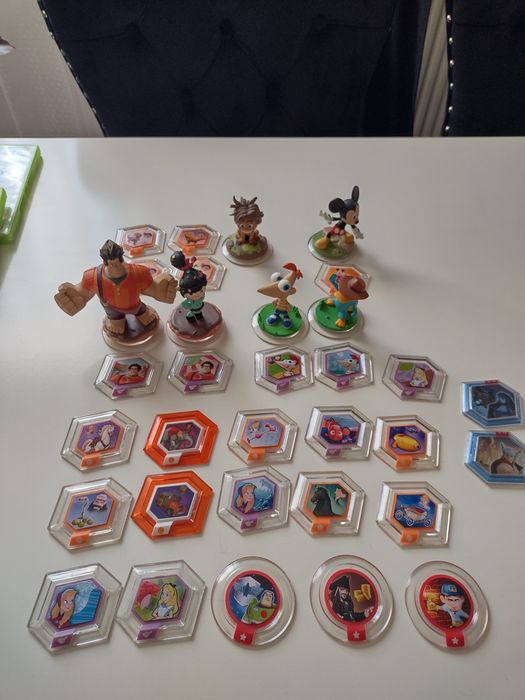 giga zestaw pl Disney Infiniti Xbox 360 gra dyski port  figurki Disney