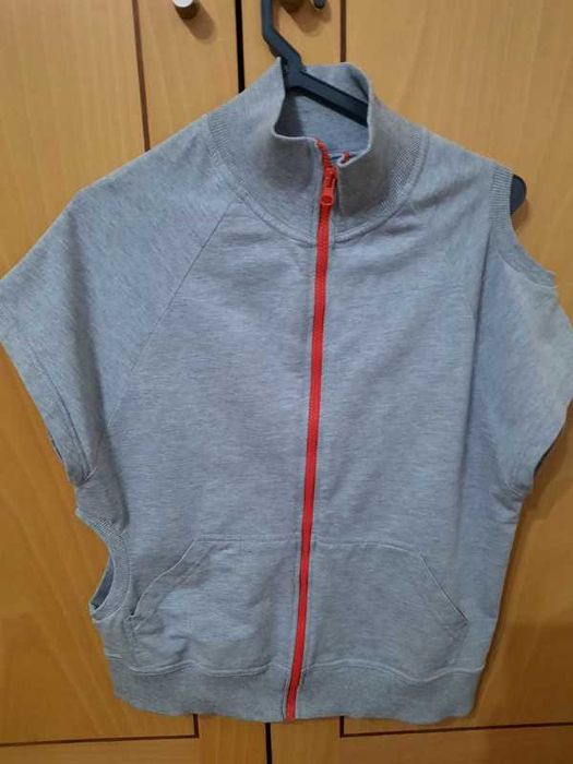 Casaco de desporto cinza