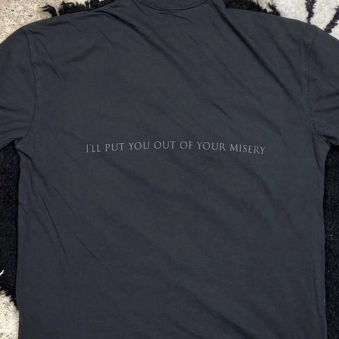 Post Malone Rare Dark Grey Tee