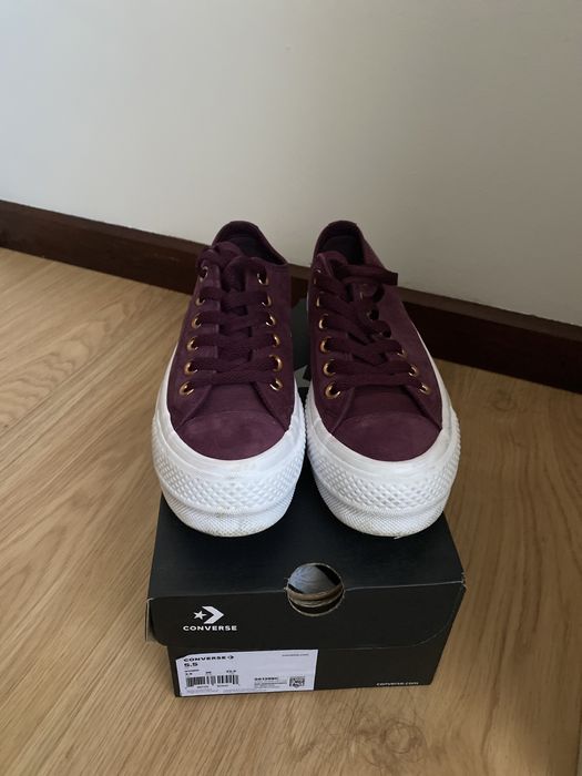 Sapatilhas Converse All Star plataforma