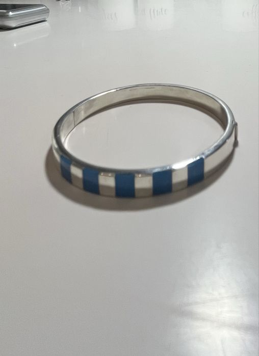 Срібний браслет кафф 925 проба sterling silver