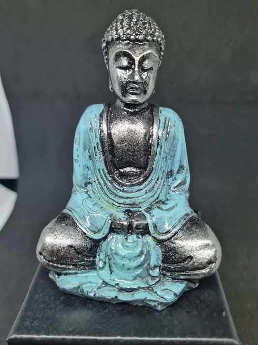 Buda da meditação- cores mistas (prateado)