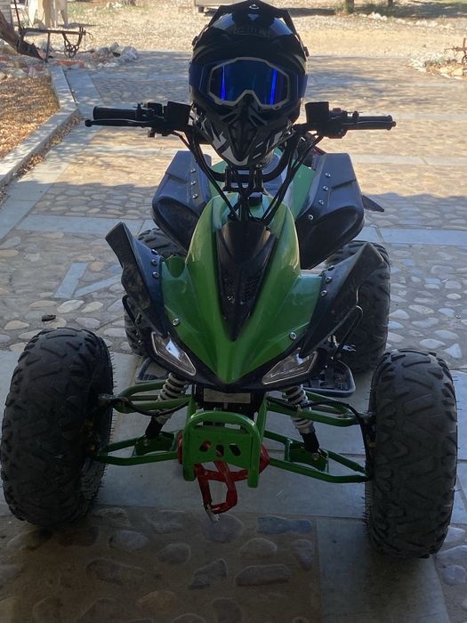 Moto quatro verde 110 cc