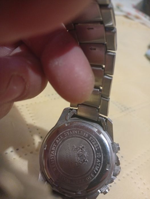 Relógio festina, aço, cronógrafo