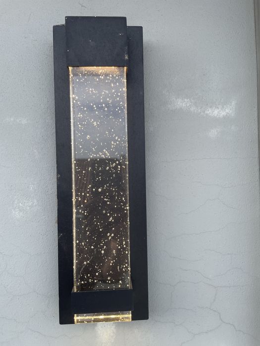 Candeeiro de Parede para Exterior - Luz Led