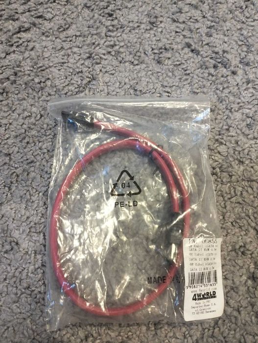 Kabel SATA 0,5m m/m
