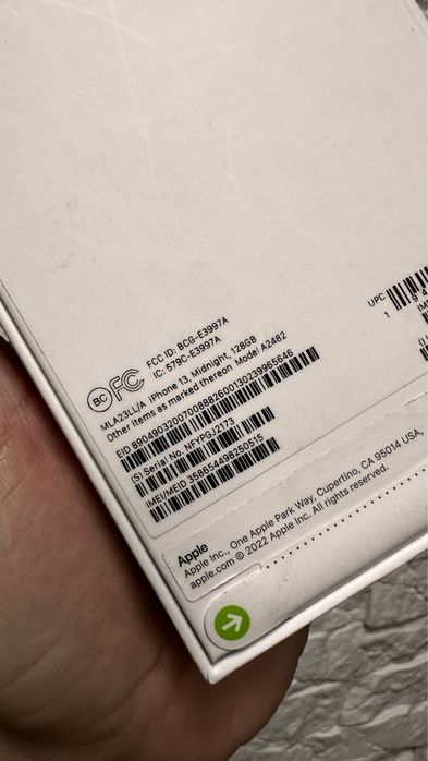 Apple iPhone 13 128Gb Midnight НОВЫЙ