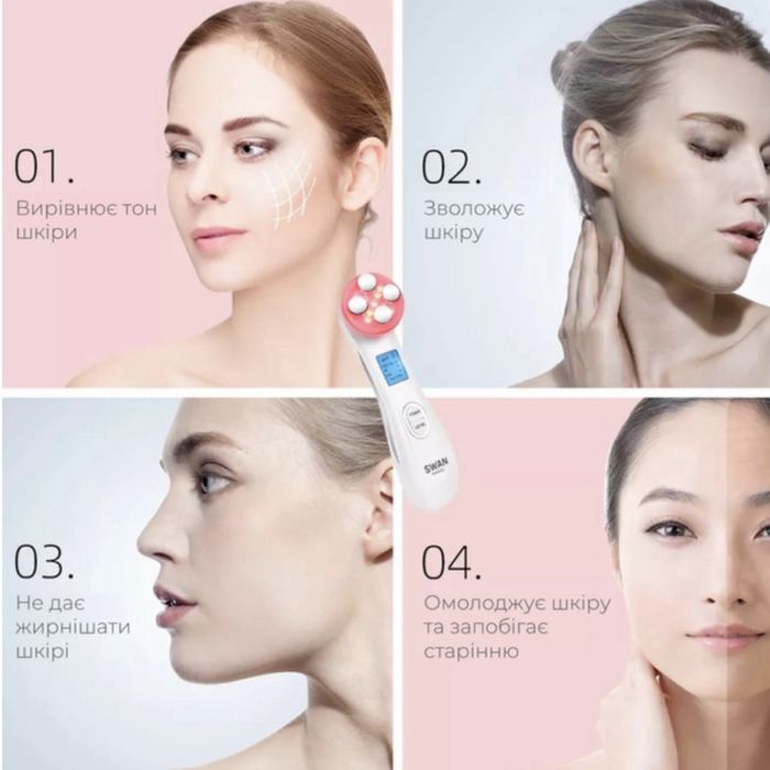 Мікрострумовий масажер для обличчя Y-618R з ефектом ліфтингу