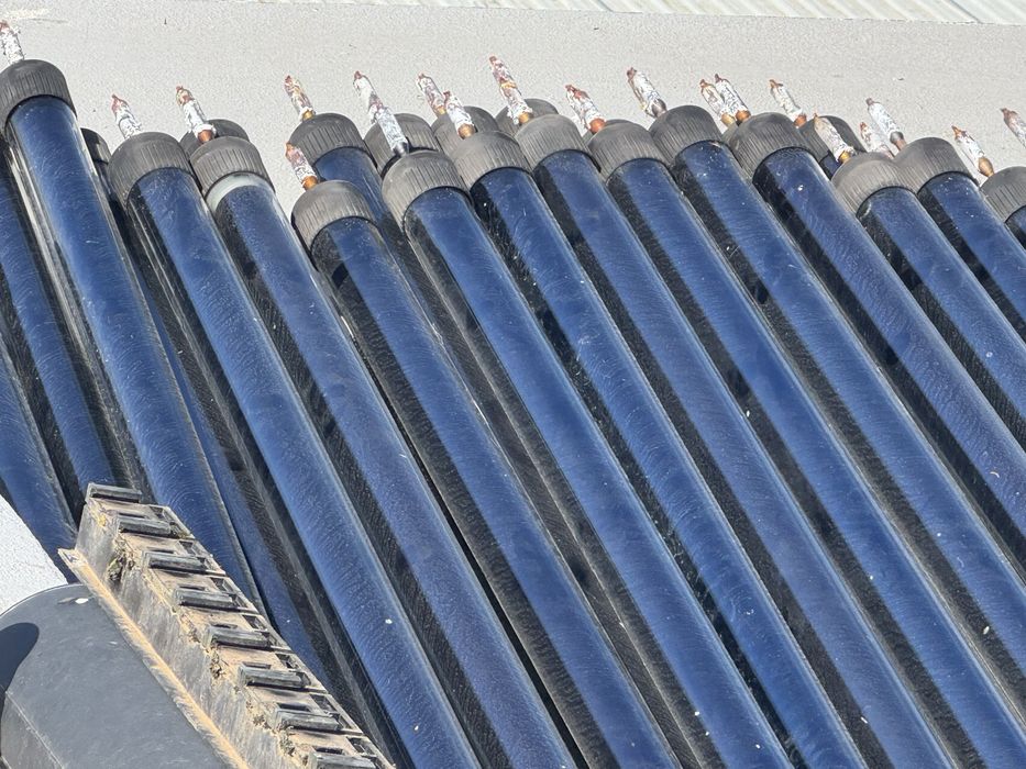 Painel solar tubos de vacuo