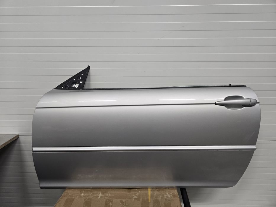 Bmw e46 coupe cabriolet drzwi lewe titansilber metallic