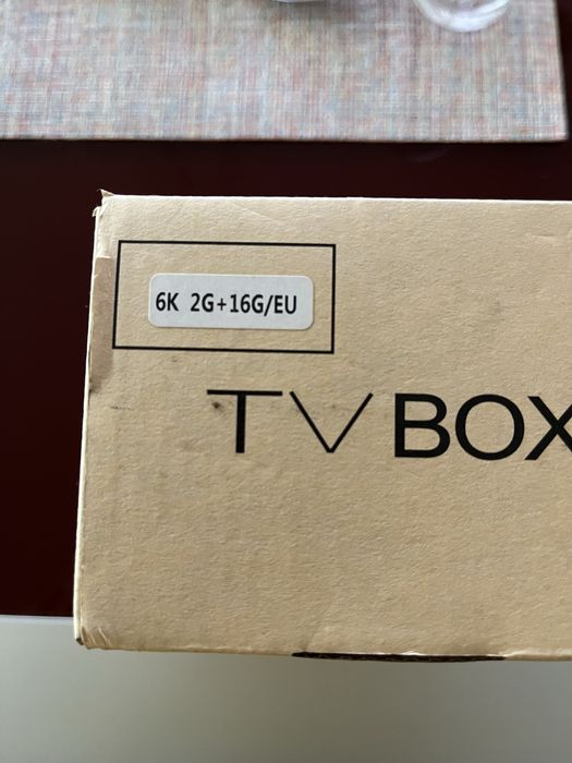 BOX Android 6K como nova