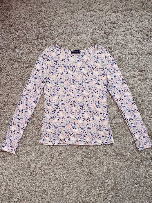 Лонгслів жіночий в квітковий принт Marks&Spencer