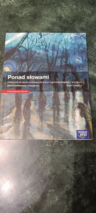 Ponad słowami podręczniki do j.polskiego,kl.1,2 i 3