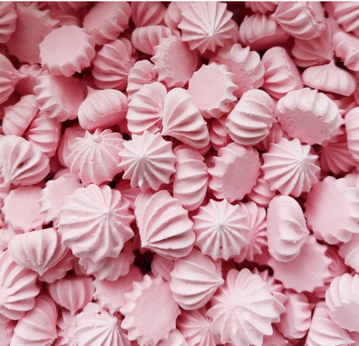 Bezy małe różowo niebieskie pastelowe 30g