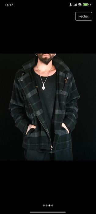 Casaco Fazenda LRG L Excelente Estado